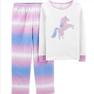Carter's Unicorn 2 Piece Pajamas 6 NWT